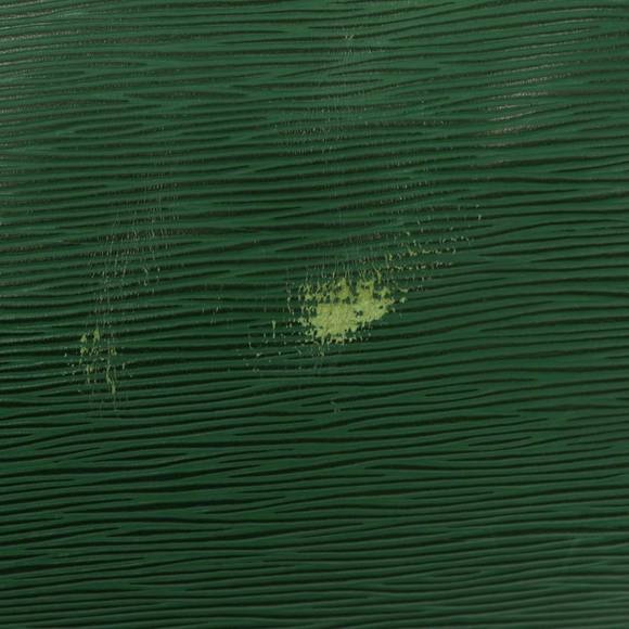 LOUIS VUITTON Epi Keepall 60 Boston Bag Green M42944 LV Auth 85274 - Picture 10 of 16